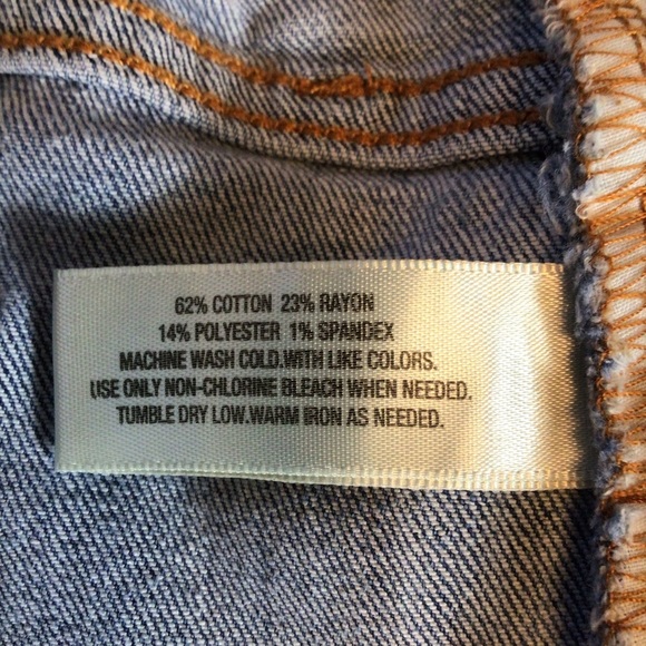 I ❤️ Ronson Lighter Wash Distressed Straight Jeans Size 10 - Picture 10 of 10